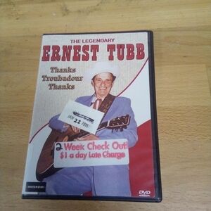 The Legendary Ernest Tubb Thanks Troubadour Thanks DVD Country Music Musician